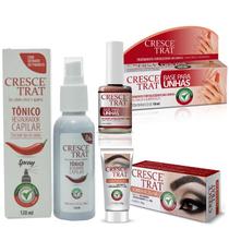 Crescetrat Tônico e Leave in Anti Queda para Crescimento Capilar / Para Homens e Mulheres / Prevençã