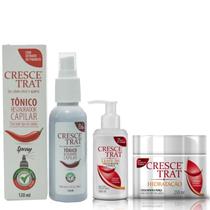 Crescetrat Tônico, Leave in e Hidratação Para Queda De Cabelo