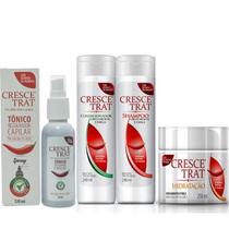 Crescetrat Tônico,Shampoo,Condicionador,Hidratação Antiqueda