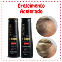 Crescimento de cabelo e fortalecimento pimenta bioextratus (shampoo, condicionador e leve masc 90g)
