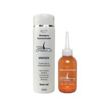 Crescimento e Nutrição Kit Shampoo e Tônico Mais Cabelo