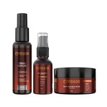 Crescimento Fortificante Tônico Creme Óleo Barba Floresta