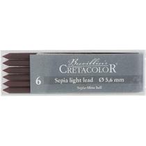 Cretacolor Artists Lead Sepia Light Conjunto com 6 unidades Cretacolor Artists Lead Sepia Light Conjunto com 6 unidades