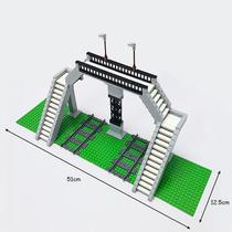 Criador de blocos de construção Moc Traffic City Railway Tracks Criador de blocos de construção Moc Traffic City Railway Tracks