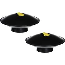 Criador de ilusões de mirascópio 3D PowerTRC 6 de brinquedo com 2 sapos de plástico