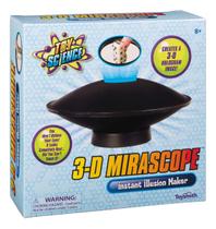 Criador de imagens de holograma instantâneo Toy Toysmith 3-D Mirascope 8+ Criador de imagens de holograma instantâneo Toy Toysmith 3-D Mirascope 8+