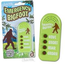 Criador de ruído eletrônico Archie McPhee Emergency Bigfoot
