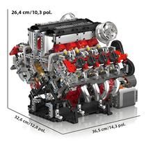 Crianças 2718 PCS F488 Supercar V8 Motor Técnico Peça De Carro MOC Bloco De Construção Modelo De