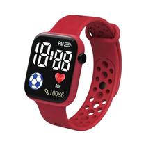 Crianças À Prova Dwaterproof Água Led Digital Esportes Relógio Pulseira De Silicone Meninos Meninas