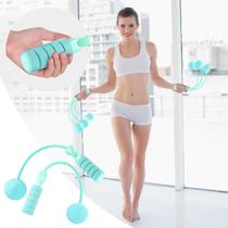 Crianças adultas de exercício de fitness indoor cordless pula corda