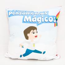 Crianças - Almofada "Personagem Felipe " da Turma dos Pensamentos Mágicos. Crianças - Almofada "Personagem Felipe " da Turma dos Pensamentos Mágicos.