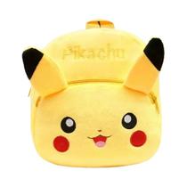 Crianças Anime Mochila De Pelúcia Kawaii Pikachu Mickey Olá Kitty Ponto Pooh Urso Saco Escolar