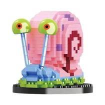 Crianças Anime SpongeBob SquarePants Patrick Star Squidward Blocos De Construção Presentes De