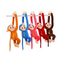 Crianças Bonito Macaco De Braço Longo Pelúcia Boneca Animal Brinquedos Criativo Pendurado Cortina