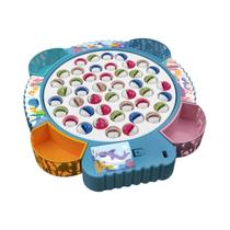 Crianças Brinquedo De Pesca Elétrica Com Música Girando Jogo Vara De Peixe Educacional Bebê
