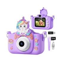 Crianças Câmera Digital 2-Polegada Tela Ips 32gb Cartão Fotografia Selfie Brinquedo Educativo Para - RIVGOT