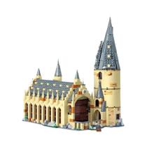 Crianças Castelo Blocos De Construção Conjunto Grande Salão Compatível 75954 Diy Modelo Tijolos