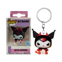 Crianças Chaveiro Sanrio Anime Figuras Kuromi Minha Melodia Olá Kitty Funko Pop Modelo Bonecas