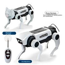 Crianças Controle Remoto Cão Mecânico Rc Animal Brinquedo Diy Montagem Modelo Ciência Ensino