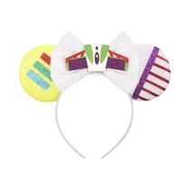 Crianças Disney Dumbo Mickey Ponto Lantejoulas Arco Hairband Bandana Para Festival Festa Cosplay