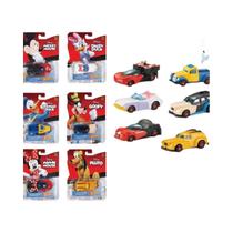 Crianças Disney Mickey Minnie Liga Mini Carro Metal Inércia Scooter Colecionável Modelo De Corrida