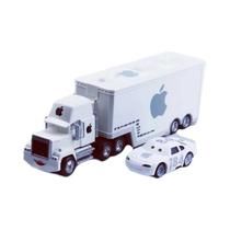 Crianças Disney Pixar Cars 3 Relâmpago Mcqueen Mack Truck Rescue Liga Brinquedo Modelo Presente