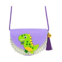 Crianças Diy Kits De Artesanato Não Tecido Feltro Crossbody Saco Montessori Educação Precoce