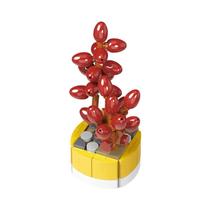 Crianças DIY Simulação Suculentas Bonsai Cacto Aloe Vera Blocos De Construção Brinquedo Criativo