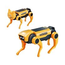 Crianças DIY Solar Robô Cachorro Gato Experimento Científico Kit De Montagem Educacional Gadgets
