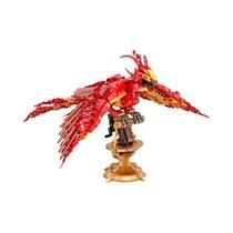 Crianças Educacional Haste Brinquedo Blocos De Construção Criativo Moc Fogo Phoenix Tijolos Kit