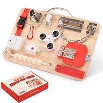 Crianças educativas de madeira Montessori Busy Board Potatomato