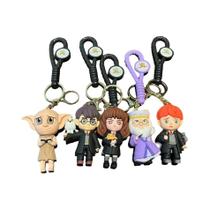 Crianças Harry Potter Kawaii Mágico PVC Chaveiro Mochila Pingente Conjunto De 5 Figuras Ron Weasley