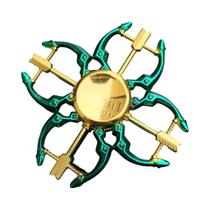 Crianças Liga De Zinco Metal Fidget Spinner Mão Spinner Arma Criatividade Alívio Do Estresse