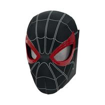 Crianças Marvel Homem Aranha Controle Remoto Olhos Em Movimento Chapelaria Cosplay Máscara Brinquedo