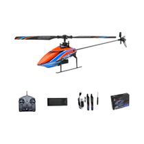 Crianças Mini Helicóptero Rc 2.4g 4ch 6 Eixos Giroscópio Hélice Única Brinquedo Presente Wltoys Xks