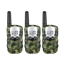 Crianças Mini Walkie Talkie Conjunto 3 Pçs Pai-filho Brinquedo Educativo Intelectual T-388 Baofeng