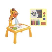 Crianças Multifuncional Projetor Mesa De Desenho Conjunto De Pintura Educacional Brinquedo De
