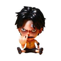 Crianças One Piece Anime Figuras de Ação Luffy Zoro Sanji Robin Nami Brook PVC Modelo Brinquedo