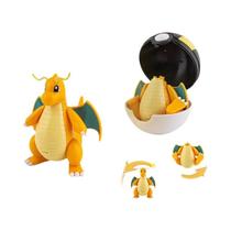 Crianças Pokémon Pokeball Figuras Brinquedos Pikachu Gengar Dragonite Snorlax Lapras Modelo