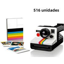 Crianças Polaroid OneStep SX-70 Câmera Blocos De Construção Modelo Instantâneo Foto Brinquedo