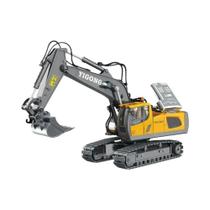 Crianças RC Car Toy Controle Remoto Escavadeira Caminhão Basculante Bulldozer Elétrico Grab
