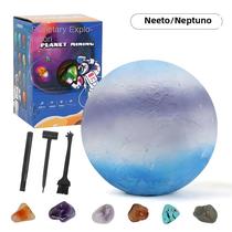 Crianças Sistema Solar Gem Mineral Escavação Arqueológica Brinquedo Educacional Ciência Exploração