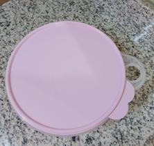 Criativa 3 Litros Translúcida e Tampa Rosa Tupperware Criativa 3 Litros Translúcida e Tampa Rosa Tupperware