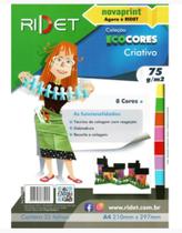 Criative Paper 75Gr 32Fl 8 Cores Novaprint