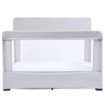 Crib & Playard Baby Delight Lunaire em tamanho real Pebble Grey Crib & Playard Baby Delight Lunaire em tamanho real Pebble Grey