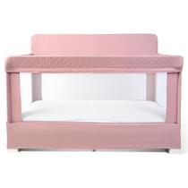 Crib & Playard Baby Delight Lunaire Rosa orgânica em tamanho real Crib & Playard Baby Delight Lunaire Rosa orgânica em tamanho real
