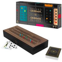 Cribbage Game Spin Master Legacy Deluxe com estojo de madeira Cribbage Game Spin Master Legacy Deluxe com estojo de madeira