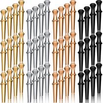 Cribbage Pegs Gejoy Metal 60 peças com bolsa de armazenamento