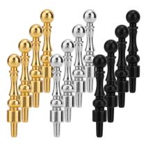 Cribbage Pegs Gosknor Metal, 12 peças, 3 cores para orifício de 3,4 cm