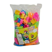 Crie & Brink Monta Monta Kit de 120 Peças Blocos de Montar